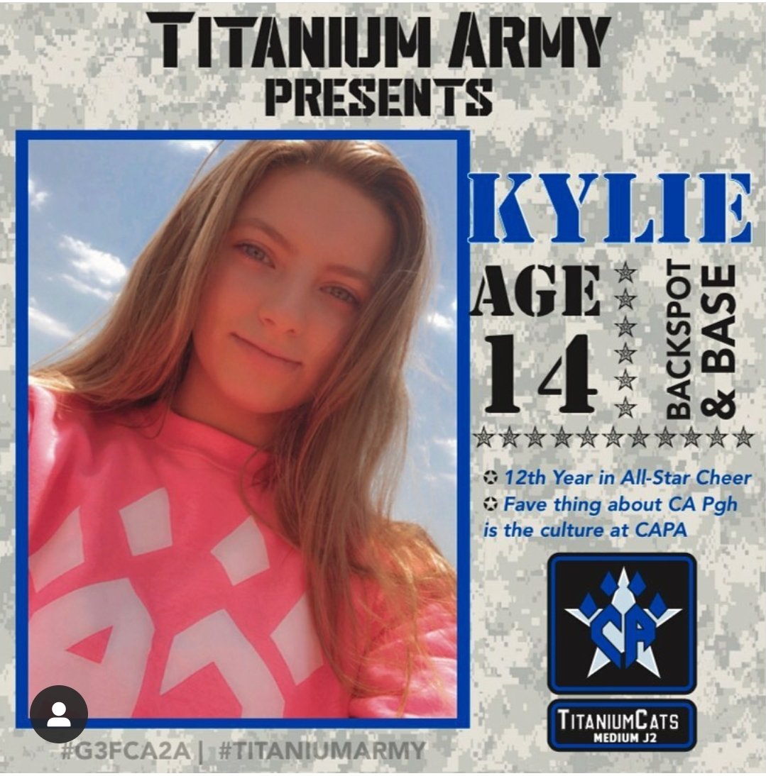 CA_TitaniumCats's tweet photo. #titaniumarmy⭐ #titaniumcats💙🖤 #meettitanium🐾
@CheerAthletics https://t.co/0OCKGJzpmT