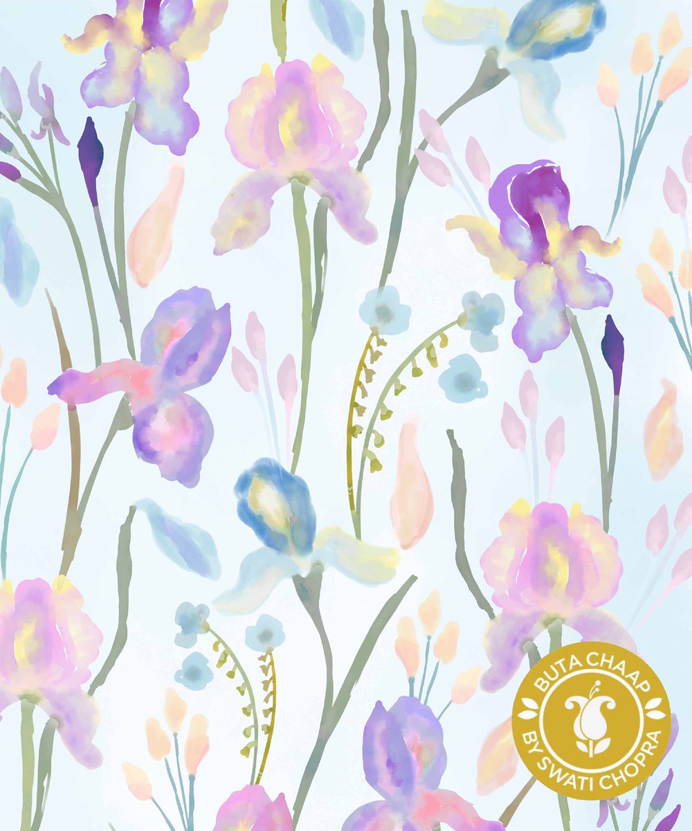 MangoFlamingo_'s tweet photo. Thursday Textiles! -Soft Florals. You can check out many more on my insta handle https://t.co/Gqm6TBub2m #artist #fashion #Textile #AdobeFresco https://t.co/NaWZrf3WWw