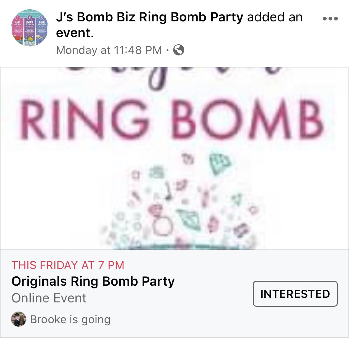 J's Bomb BIZ ring bomb party (@JsRingbombparty) / X