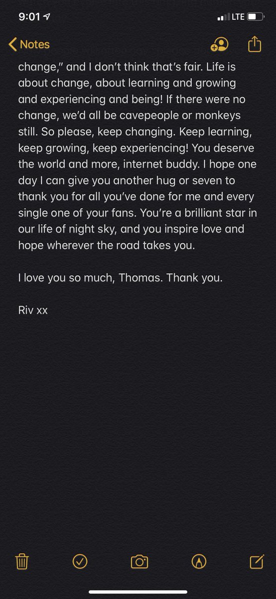 RiverRosewoods's tweet photo. Have I been trying to write this for like a day and a half now? Yeah.... itβs #tendernessforthomas because yβall if you think Iβm not showering this goofball with love, youβve absolutely lost it. It takes longer than 240 characters though... so here. Love you π @ThomasSanders https://t.co/OGUzhkjey2