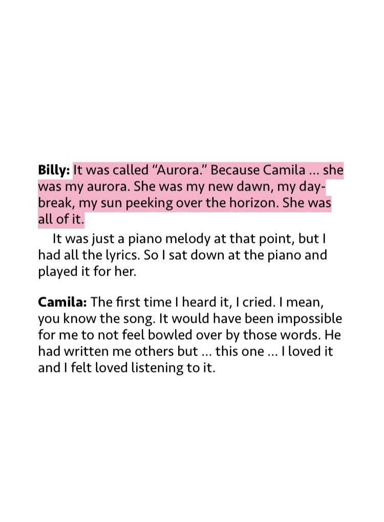 epiphany __________billy and camila against the world