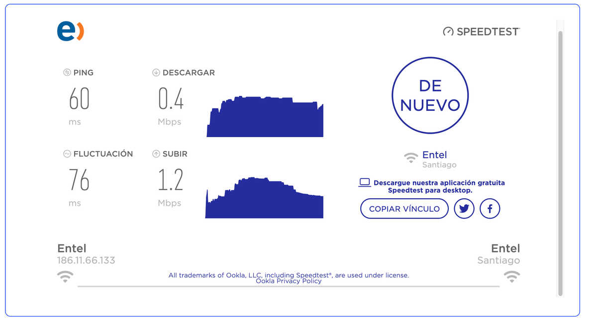 seba_Torress's tweet photo. 🤦‍♂️ @entel son un asco de compañía, parece que no les basta con el reclamo en la @subtel_chile  para solucionar su señal es pésima, yo mismo invitaría a todas las personas a cambiarse de compañía, una vergüenza 😡 @entel_ayuda  ni su speedtest los salva https://t.co/dHrCMumoGQ https://t.co/bgJ7pKnIGu