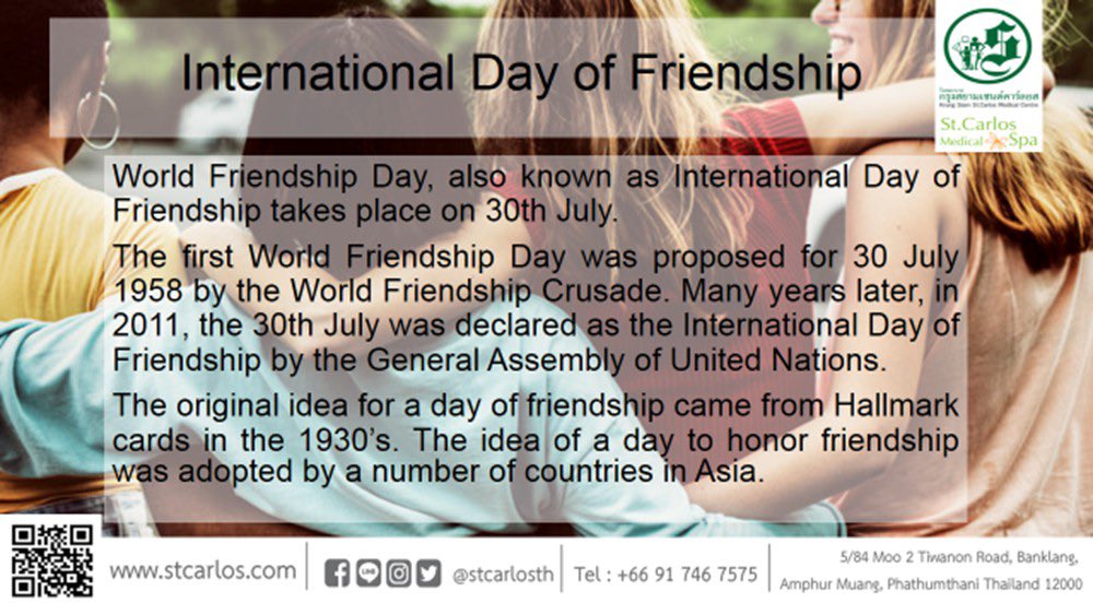 International Friendship Day - 30 July