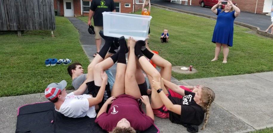 nbbcYroc's tweet photo. Had a great teen night tonight! Games (some people got a little wet), food, music, and Bible study! Can't wait to get back to normal! https://t.co/2kkHKwStOt
