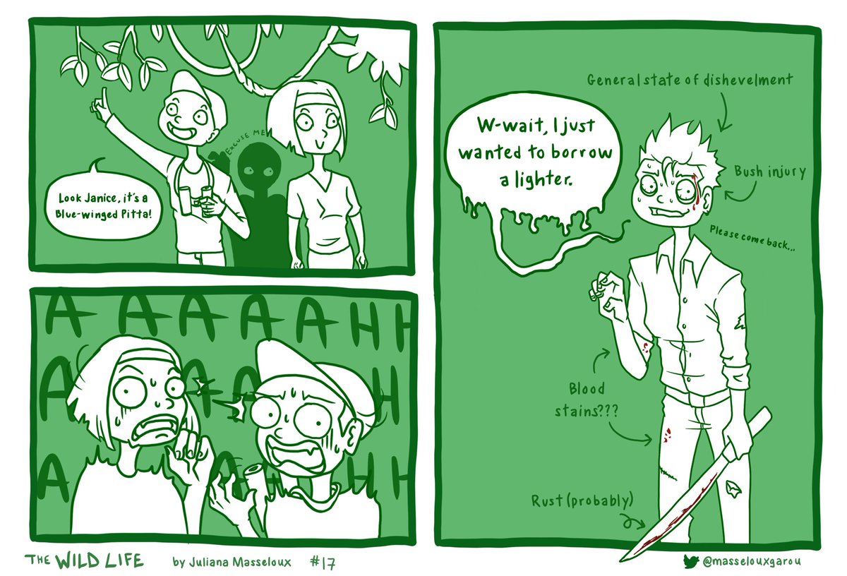 masselouxgarou's tweet image. As the topic of professional dress and appearance has come up, here’s to professional dress of the “possible-ax-murderer” variety. Really brings the boys to the yard.

P.S... #TheWildLife is back(?)