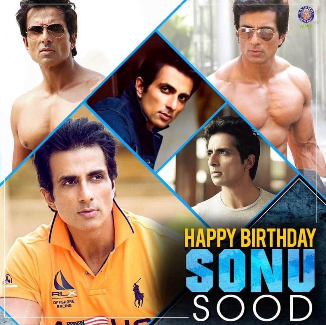 HighRangeBOR's tweet photo. Wishing Happy Birthday Great Person Sonu Sood Garu
#HappyBirthdaySonuSood https://t.co/zfUPDFUp7Z