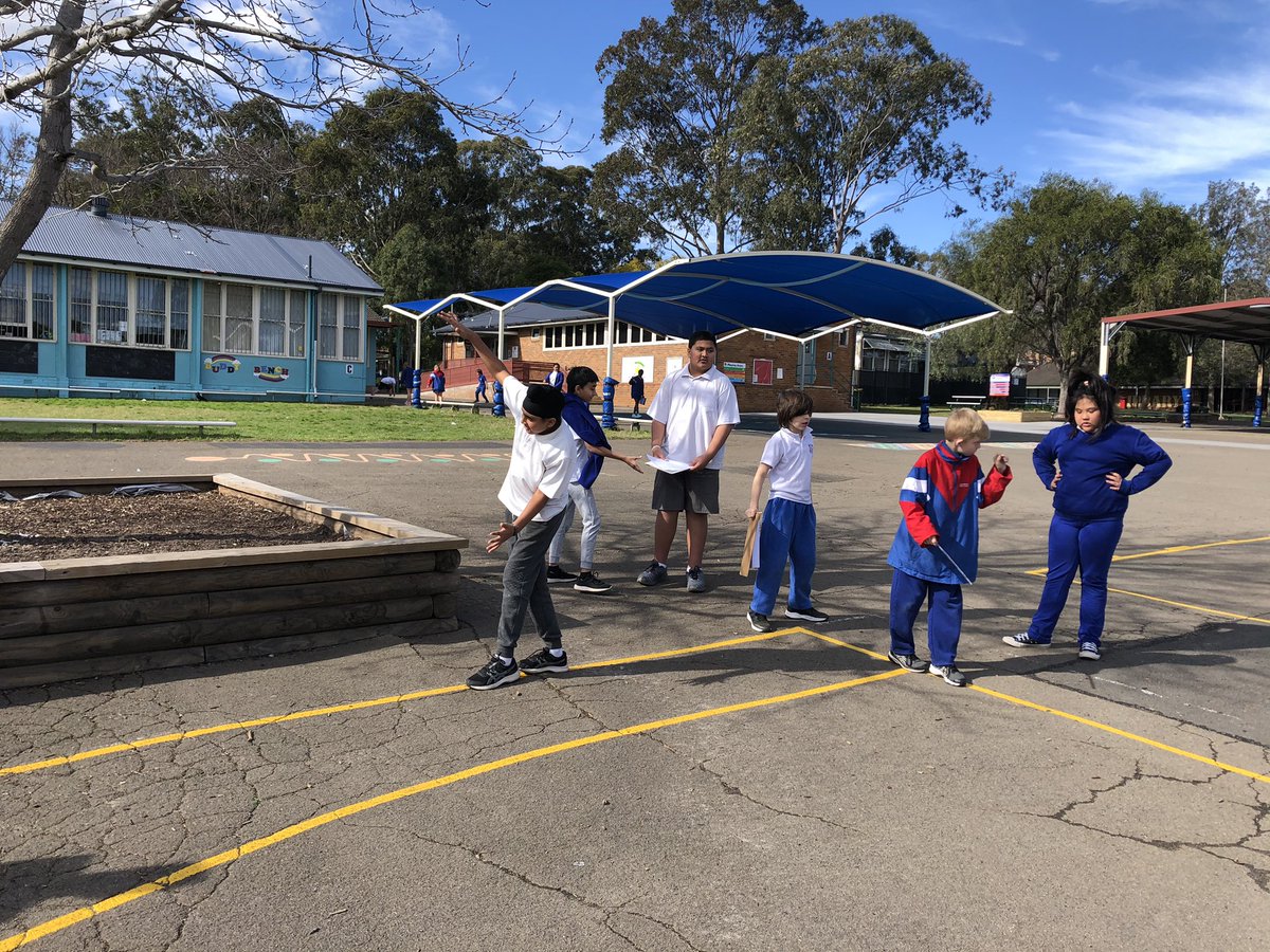 Attempting to measure the area of the basketball court with nought but our bodies (and then measuring our body parts to complete the calculations) to see who was the most accurate... highly entertaining and challenging  <a href="/CampbelltownPS/">Campbelltown Public</a> <a href="/Anna75732855/">Anna Butler</a>