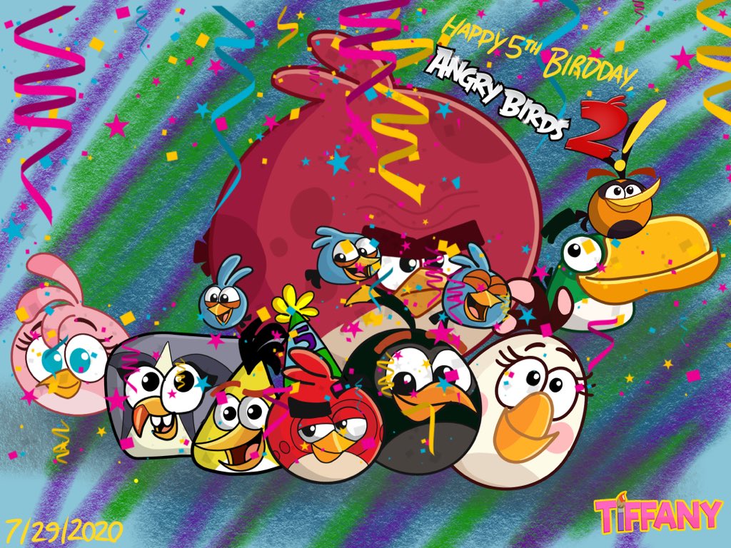 Happy 5th birdday, Angry Birds - Chimera Entertainment