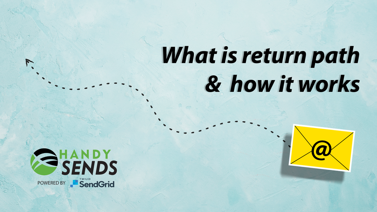 HandySends's tweet photo. What is the return path &amp; how it works?

https://t.co/NFgr1qsiot 

#emailmarketing #email #marketing #returnpath #handysends https://t.co/LGI7uzUGZy