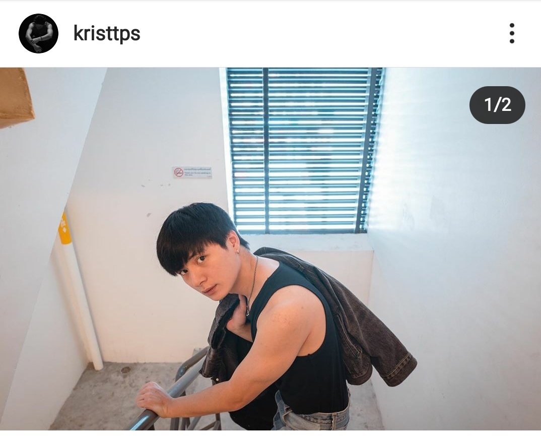 AND OH ANOTHER ONE. Idk if anyone noticed but Kit posted these pictures days before we got an announcement for GLOBAL LIVE FM. And he posted the 4th picture (that seems to be a BTS from the trailer). He was wearing the same necklace and the same black vest
