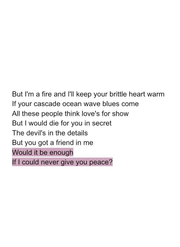 peace_______billy writing honeycomb about the life he promised camila despite not believing he could be the man to give it to her