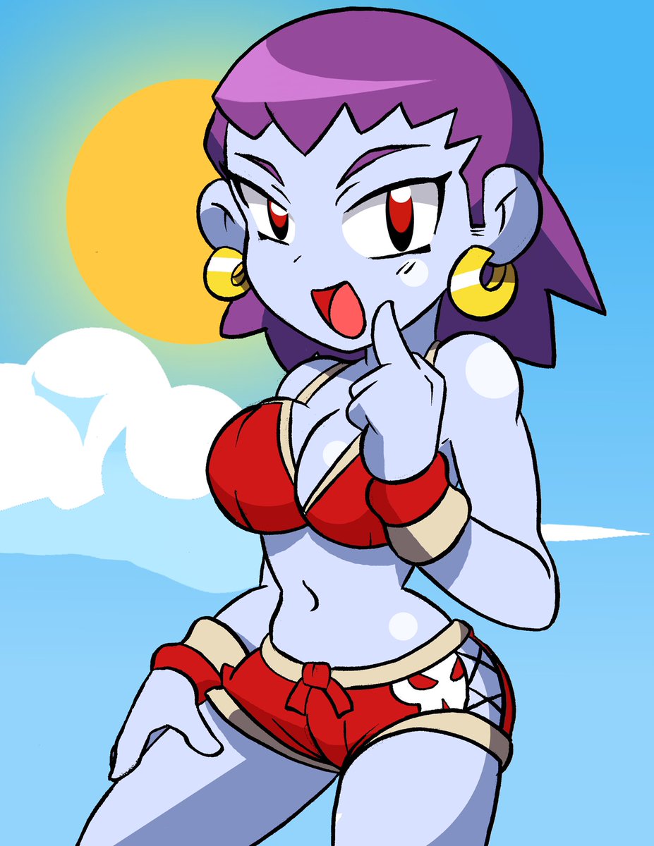 Rude Risky Bikini #fanart #Riskyboots #Shantae.