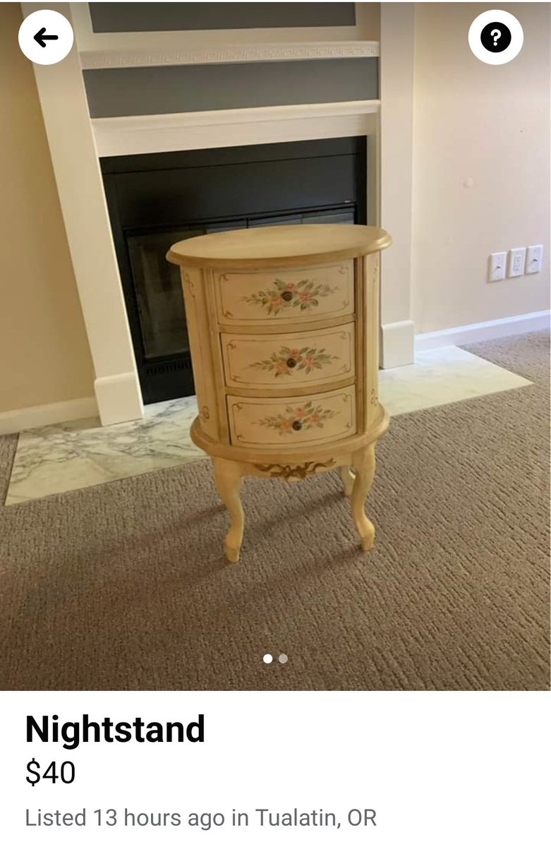 This nightstand is a boss in dark souls. This nightstand is squarin for a fight. This nightstand chases you if you run.