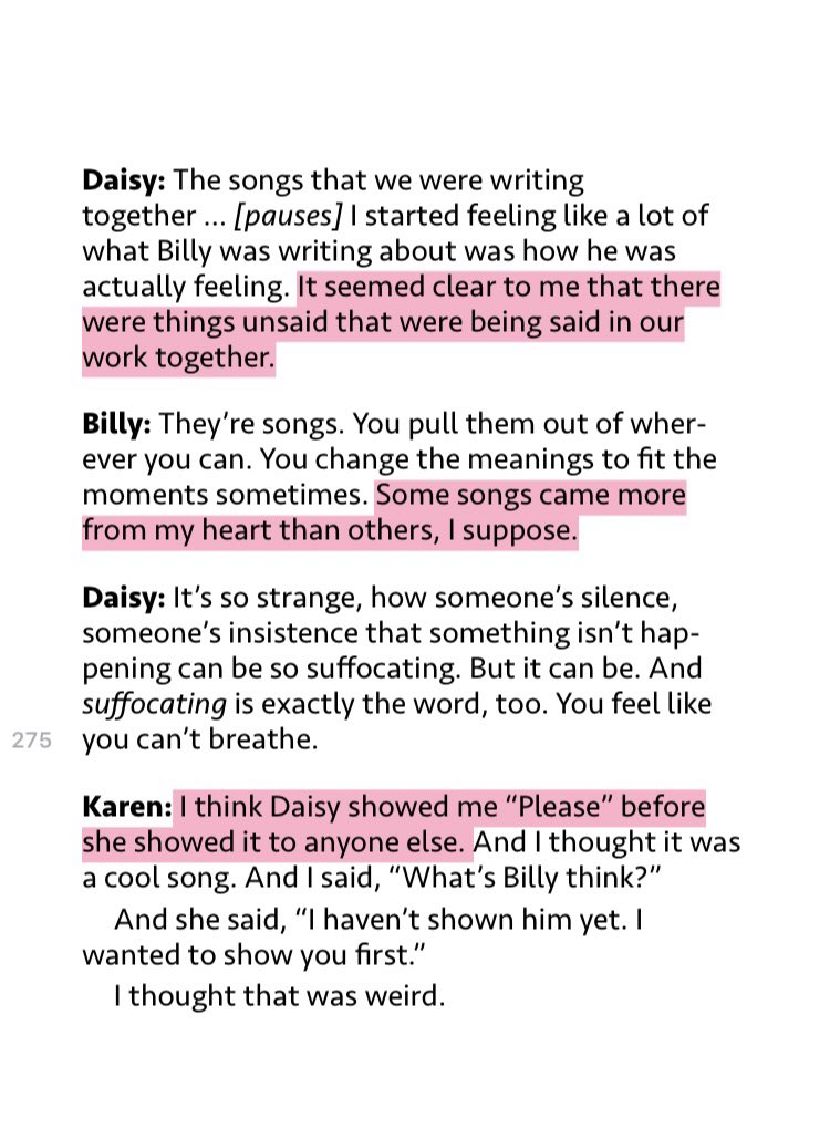 hoax_____billy and daisy writing their feelings rather than communicating them