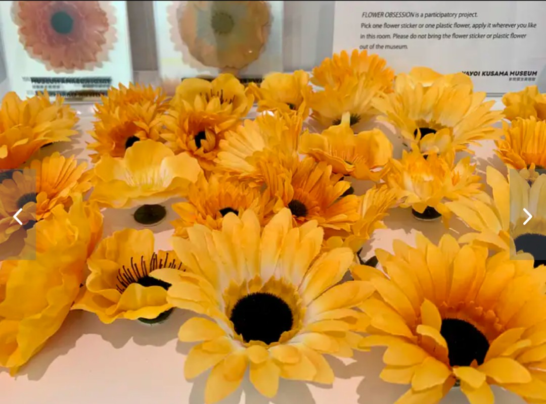 草間彌生美術館で今日から開催される参加型の展示、フラワー・オブ