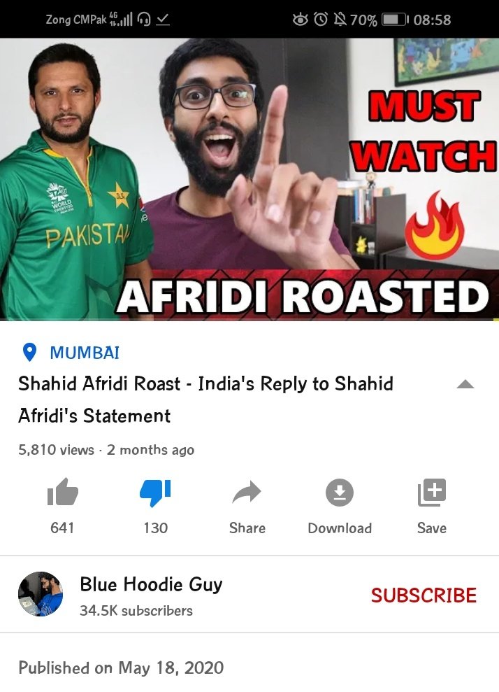 Marium240's tweet photo. Guys check out this video he insulted our hero abbused him main kehti hun dislikes maaro aur gandi gandi gaaliyan dy k bharas nikalo apni
#LalaFighter #afridi #afridiishero #lalagang https://t.co/p00qwmWmr8
