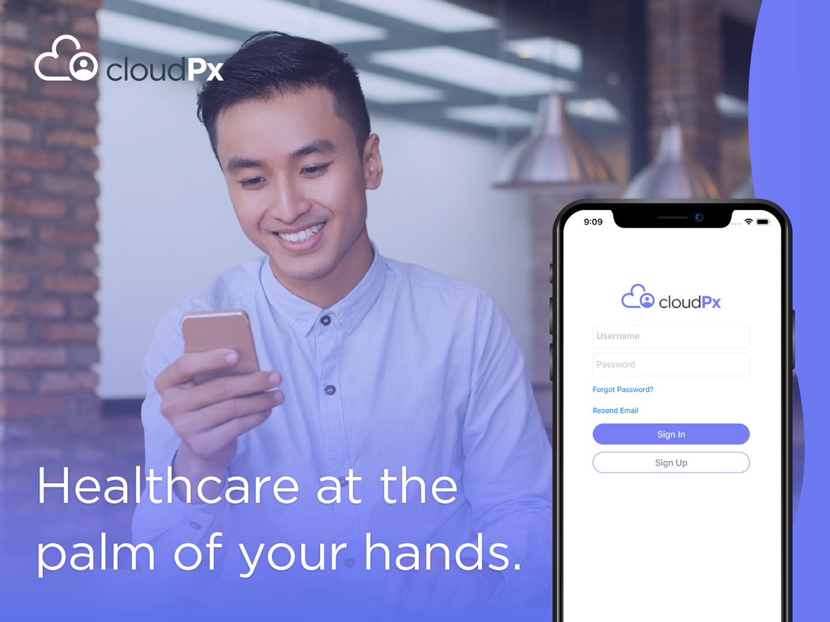CloudPxSoftware's tweet photo. Skip the long queues &amp; avoid health risks when trying to book a consultation with a doctor. With the CloudPx app, you can book an appoitnment &amp; even talk to a doctor anytime and anywhere. https://t.co/twSBFd1FXx