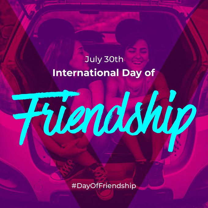 International Friendship Day - 30 July IMAGES, GIF, ANIMATED GIF, WALLPAPER, STICKER FOR WHATSAPP & FACEBOOK