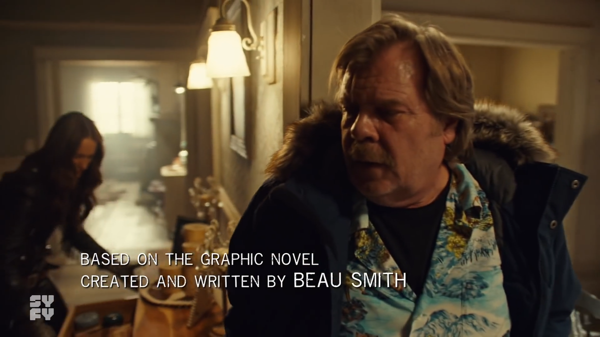 If there was a specific cue for Varun, Kat & Justin's stand-in to start moving, it might very well have been when Wynonna yanks open the hallway drawer. The kitchen is completely obscured & will remain that way for the next 45 seconds.