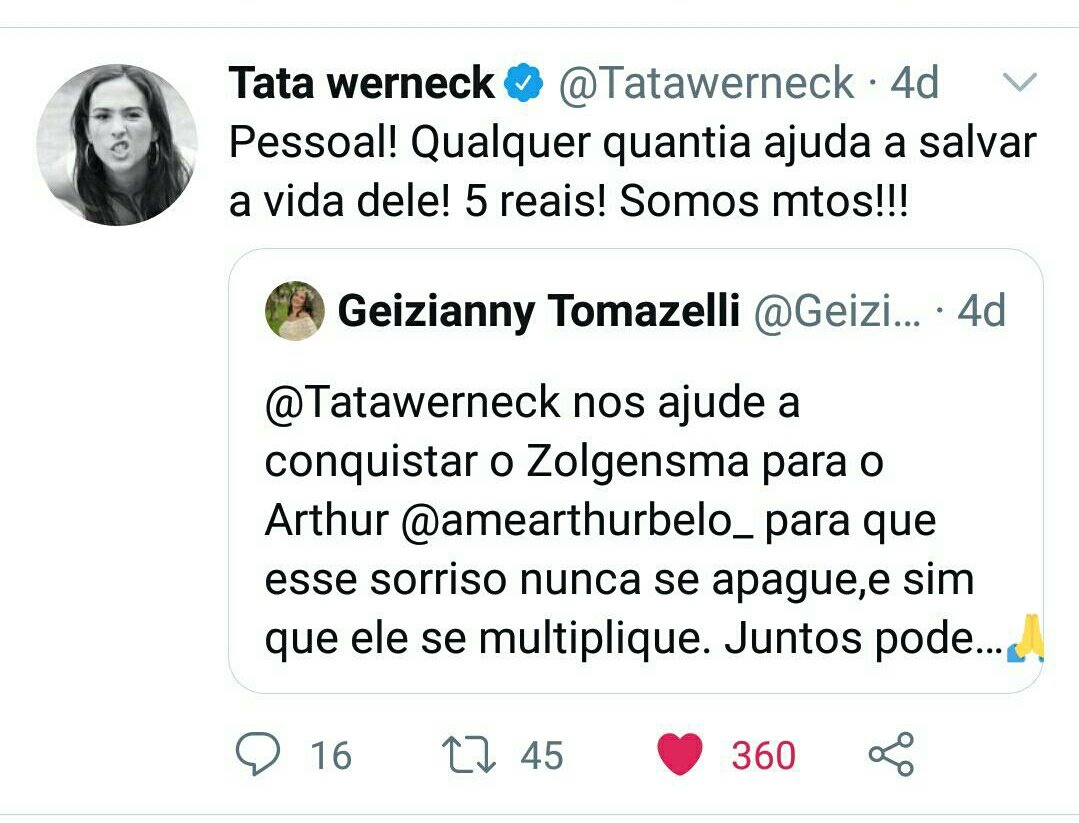 Isalace25422618's tweet photo. @iamkelsxn @whindersson https://t.co/xf9Zjdmyly
 Peço sua ajuda 🙏♥️
Arthur tem AME tipo 1 doença rara a+ grave. O remédio que ele precisa para paralisar a doença custa 2,125 milhões de dólares.nao e liberado no Brasil, ele só tem 2 meses para fazer o uso do zolgensma .compartilhar doe😭
#amearthurbelo https://t.co/FNndcebRL9