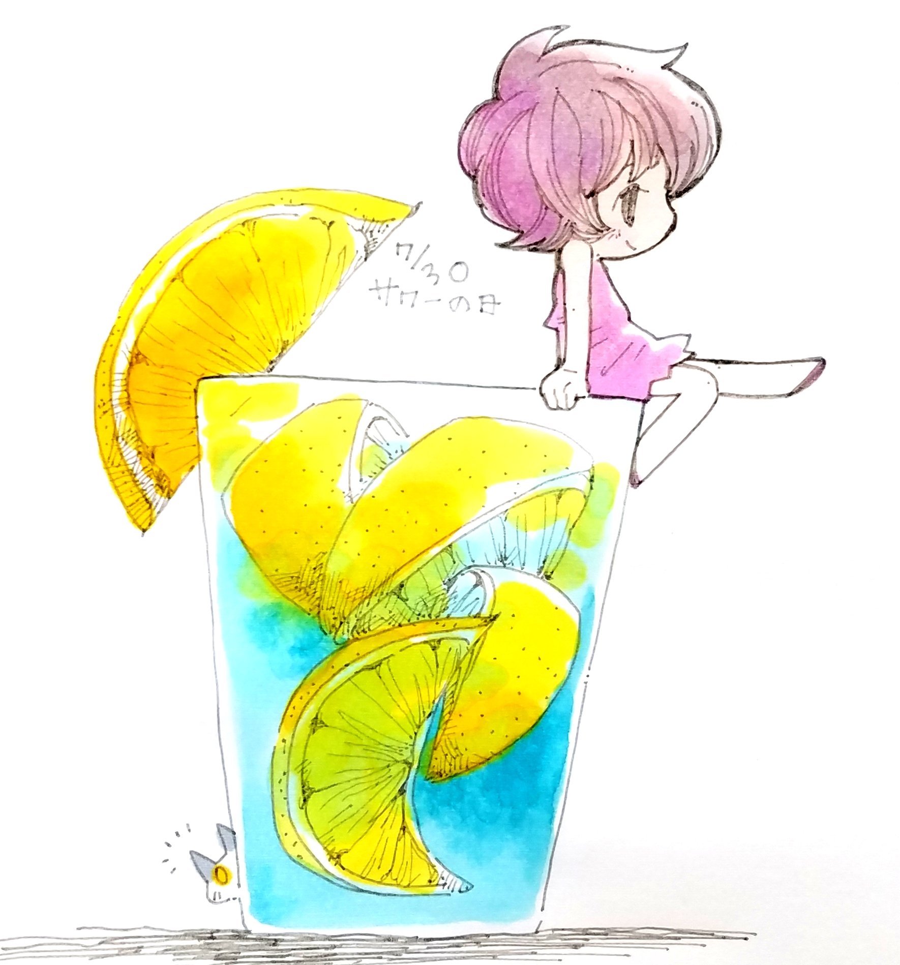 تويتر ちゃだるみオンラインイラストレッスン على تويتر サワーの日 今日は何の日 今日はなんのひ コピック コピックマルチライナー イラスト いらすと Copic Ilust レモンサワー T Co Z7jslbnvnt