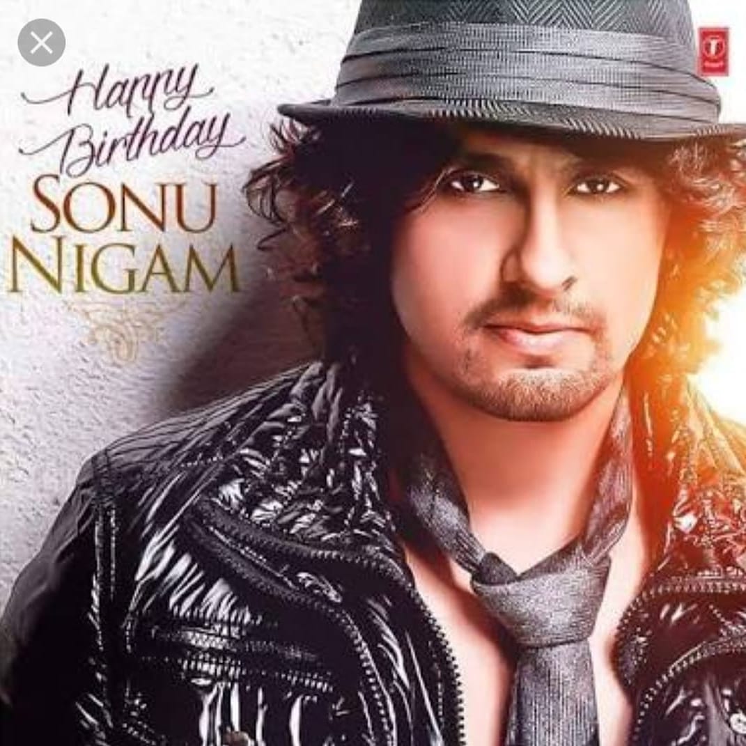 Happy birthday sir God of Melody legend sonu nigam ji guru of all real music lovers  