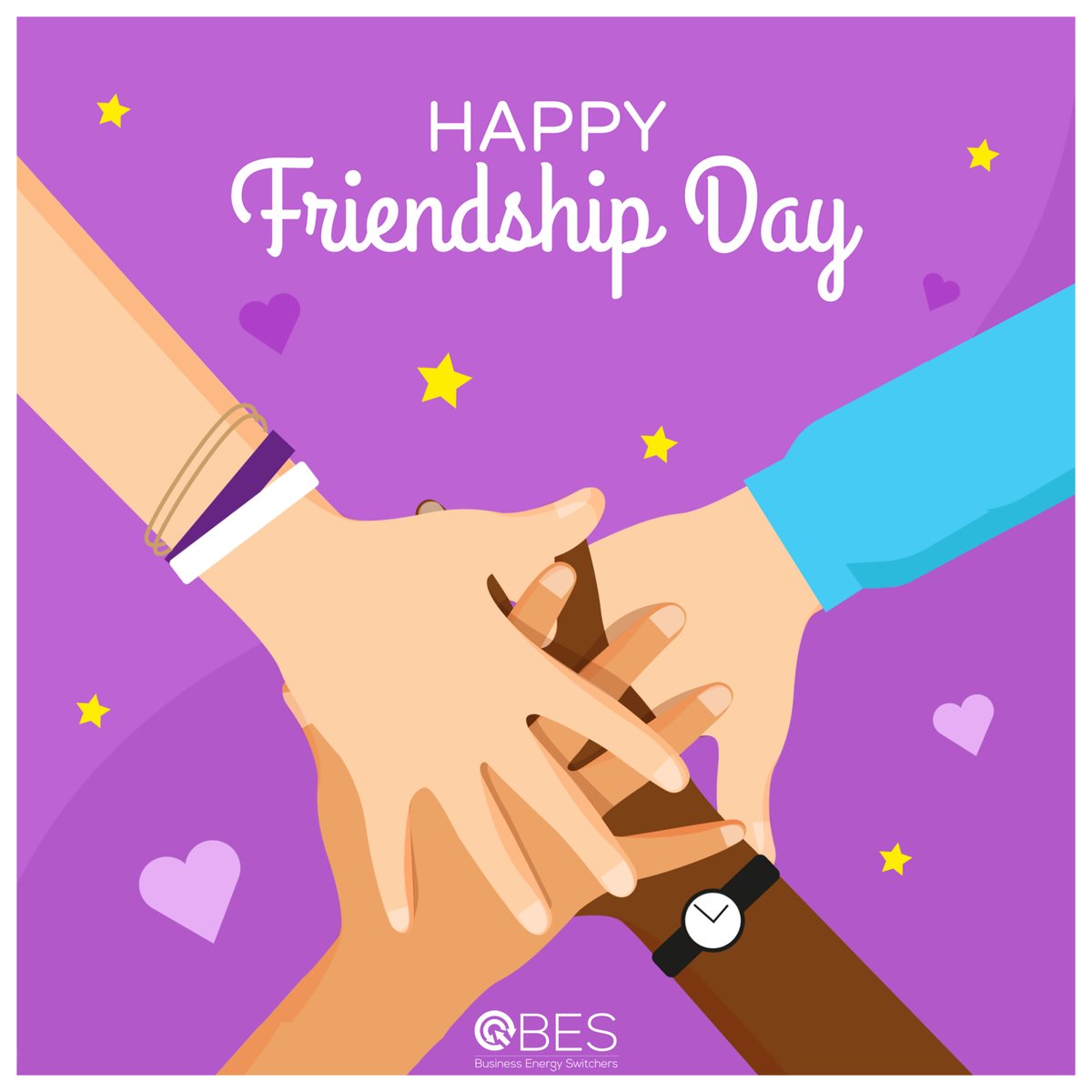 BESwitchers's tweet photo. Blessed are those who have a friend, the one who walks beside you, supporting you and ready to hold you when you fall. Happy International Day of Friendship!
.
.
.
#businessenergysupplier #businessenergyprovider #businessenergyconsultant #energycompany #businessenergy... https://t.co/CqIg9ZAjh3