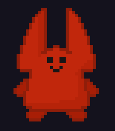 FrancoKun_'s tweet photo. Pixel art of the demon made by @TheDoodleDemon 
#pixelart #cute #demon #pinkdemon #scary https://t.co/THwtNGgrUh