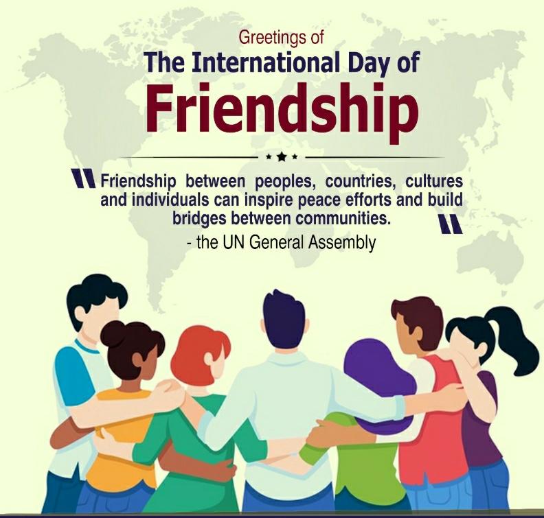 International Friendship Day - 30 July IMAGES, GIF, ANIMATED GIF, WALLPAPER, STICKER FOR WHATSAPP & FACEBOOK