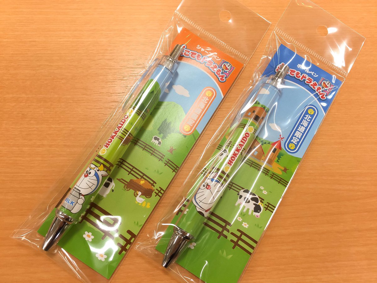 どこでもドラえもん”北海道限定グッズが新発売‼ 牛の着ぐるみを着た 