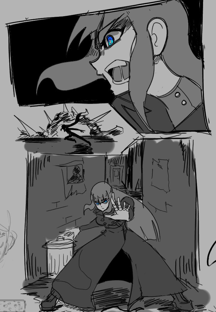 warmup sketches with evelynn and star 