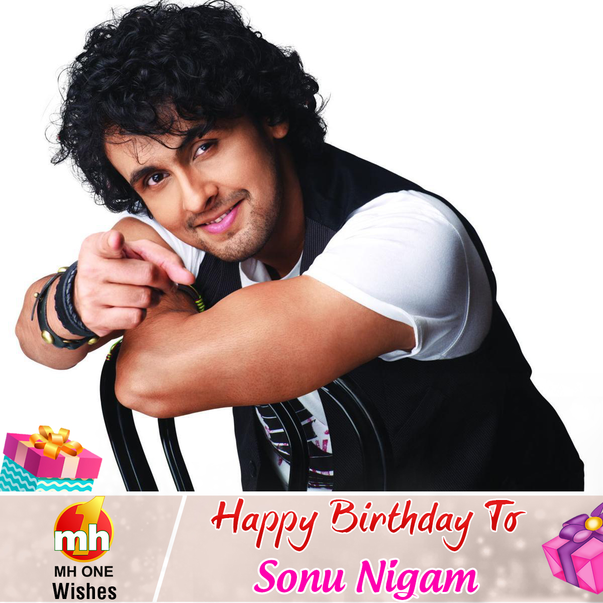 Here\s wishing A Very Happy Birthday to Sonu Nigam from team MH ONE.   