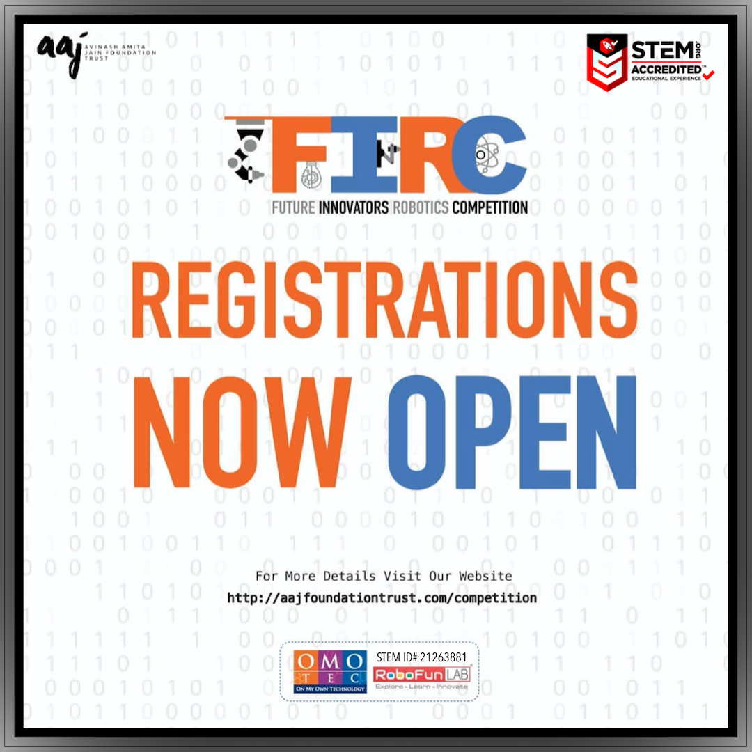 stemdotorg's tweet photo. The #FIRC2020 Intl. Coding Competition is LIVE. ๐ก For ages 6-14๐ฃ Presented by: @OMOTECHINDIA @robofunlab & The AAJ Foundation Trust! #STEMAccredited ๐
Details: https://t.co/BLhpDhIU1N ๐
#STEM #STEMEducation #STEMAccreditation #Coding #BestInSTEM #Python #Scratch #MITApp ๐ฎ๐ณ https://t.co/hyHDDcvThs