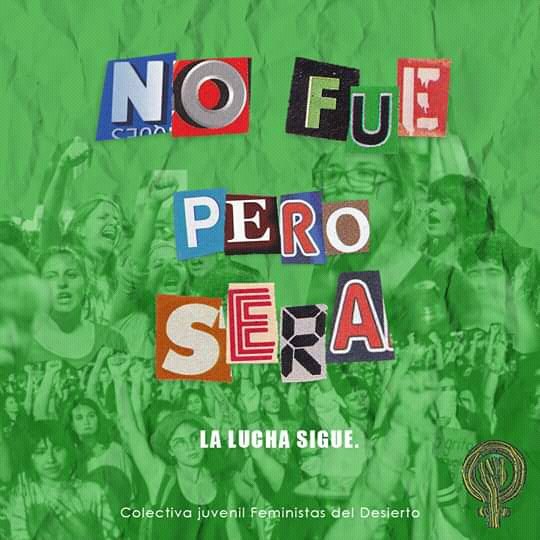 Fem_desierto's tweet photo. En México, el aborto clandestino es la 4ta causa de muerte materna, se calculan entre 750 mil y 1 millón de abortos clandestinos al año y esto seguirá ocurriendo, siendo legal o no; el aborto legal solamente nos da la seguridad de reducir las muertes de mujeres al año.#SeraLey https://t.co/p5f4fQd3zo