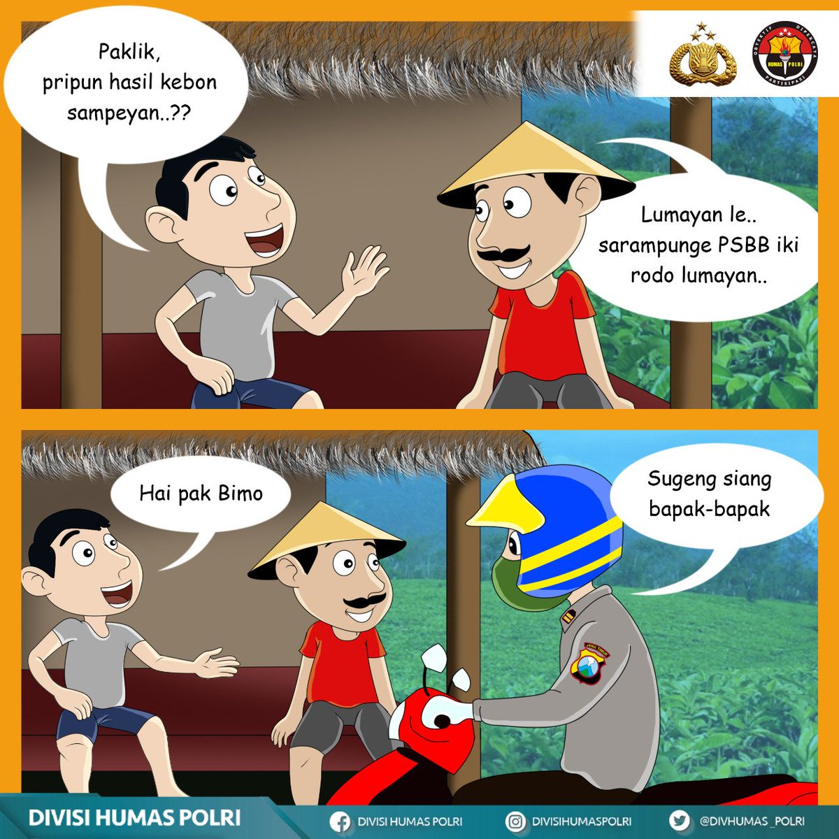 BIDTIK_KALTENG's tweet photo. Selalu biasakan diri untuk menggunakan Masker
#PolriAjakPakaiMasker https://t.co/YA1tlInl7D