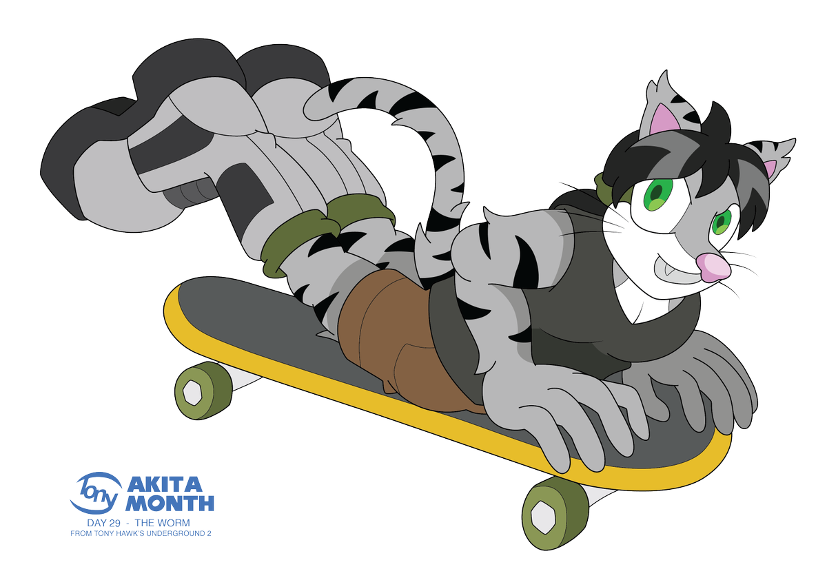 tony_akita's tweet photo. The Worm from Tony Hawk's Underground 2
#tonyhawk #underground #underground2 #thug #thug2 #tonyhawkunderground2 #worlddestructiontour #akitamonth #akitamonth2020 https://t.co/AgLeuWNILL