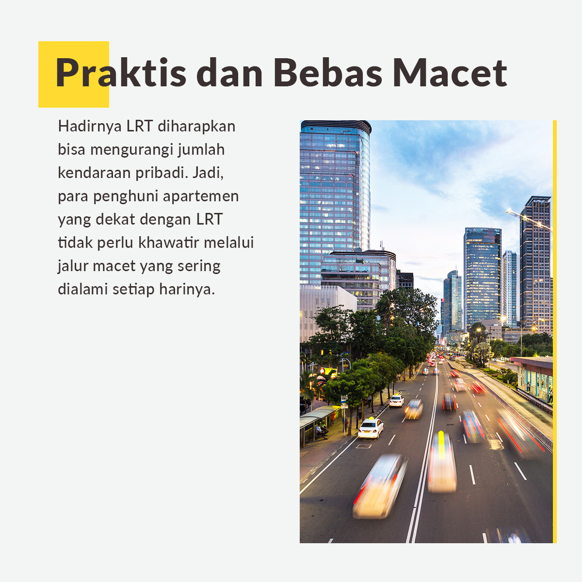 lrtcity's tweet photo. Penasaran keuntungan apa saja yang bisa didapatkan dengan memilih hunian dekat dengan Stasiun LRT? Nah, langsung aja nih cek dua keuntungan utamanya! https://t.co/yFcN90Pm4F