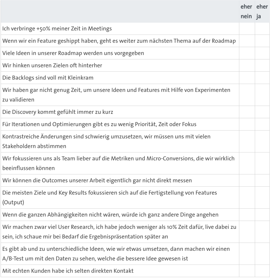 konversionsK's tweet photo. Wenn du hier mehr als 3x "eher ja" angekreuzt hast, gibt es stichhaltige Symptome für fehlende Effektivität❗️

Wann das zum Problem wird, erfährst du hier 👇🏻

https://t.co/QAcJYPsOvM https://t.co/6j9wYJSHD8