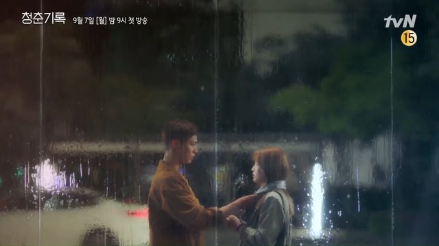 “Oppa will call you when it rains” “Aren’t you too close” Gaaah the feels!!!!! whoever thought of this rain scene, god bless  #ParkBoGum  #박보검  #ParkSoDam  #RecordofYouth  #TheMoment