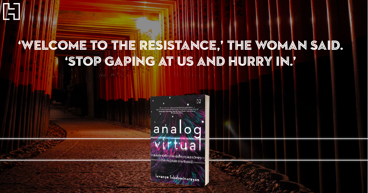 HachetteIndia's tweet photo. "These, perhaps couldn't have been, a better time than now for Lavanya Lakshminarayan's debut science fiction book..." - @ttindia 

Don't forget to get your copy of @lavanya_ln's #AnalogVirtual here: https://t.co/VYZQEq4sHl https://t.co/a2ba9Rn3P6