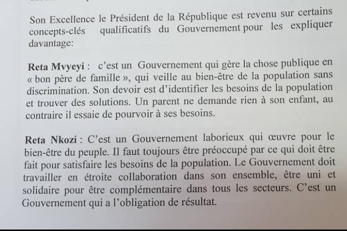 BurundiNet1's tweet photo. #Burundi #Burundi2027 Explication des concepts-clés: #RetaMvyeyi et #RetaNkozi. #BurundiDev https://t.co/8mWMMyVLJz
