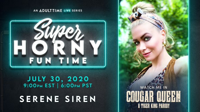 Join me tomorrow for a wonderfully enjoyable LIVE SHOW for @AdultTimeCom channels new hit webcam experience<a href="/tag/superhornyfuntime"class="tags"><span>#superhornyfuntime</span></a>