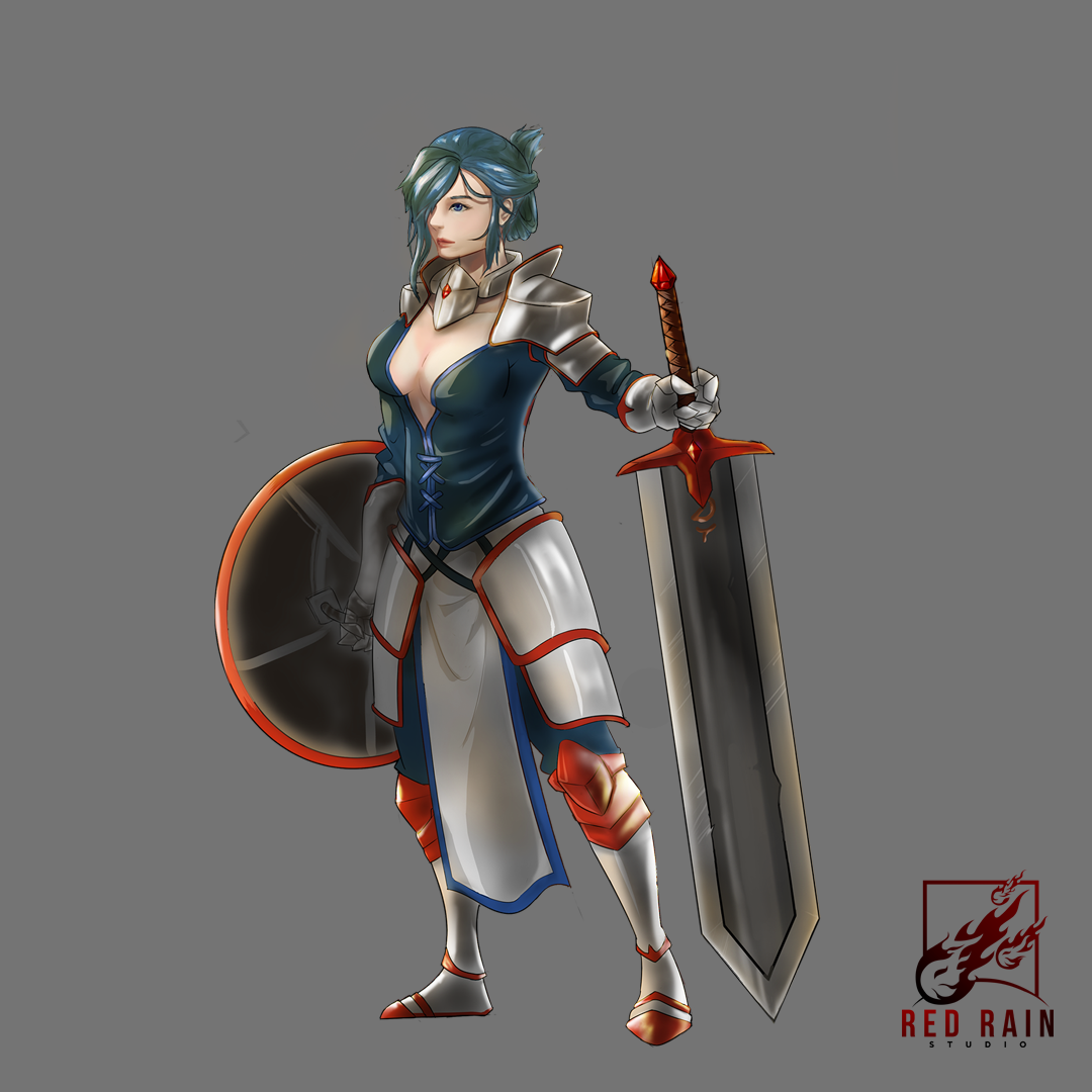 redraingames's tweet photo. #portofolio
Knight female ver from OverGod project

#redrainstudio #gameart #gamestudio #indiegame #indiegamestudio #design #illustration #drawing #digitaldrawing #sketch #cartoon #cute #characterdesign #conceptart #artistontwitter #artistoftwitter
#TuesdayMood #TuesdayThoughts https://t.co/ZZp4vE1Ajd
