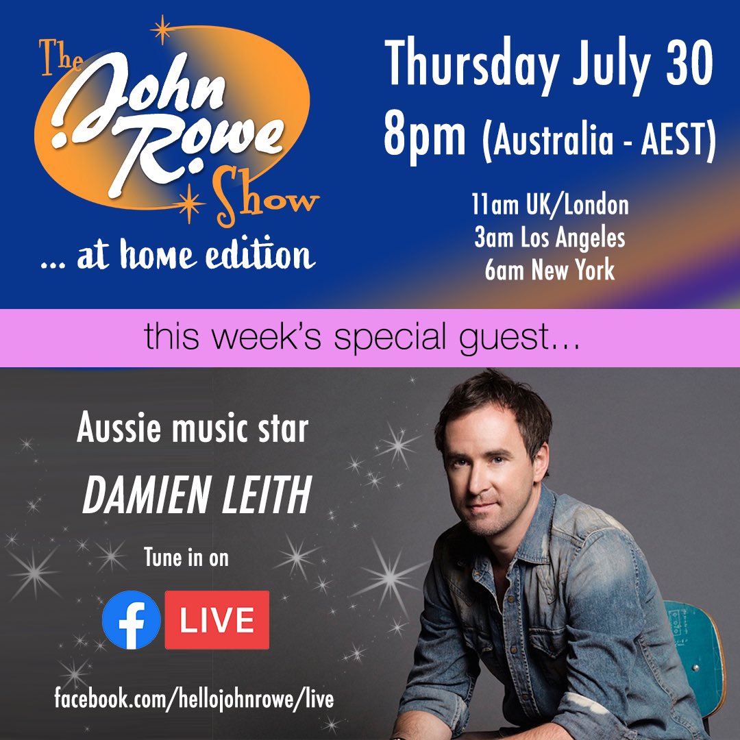 Tonight- live! <a href="/DamienLeith/">Zaptio ddd</a> 
.
#chatshow #varietyshow #johnroweshow