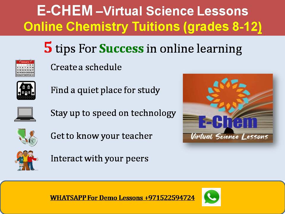 Online Chemistry tuitions