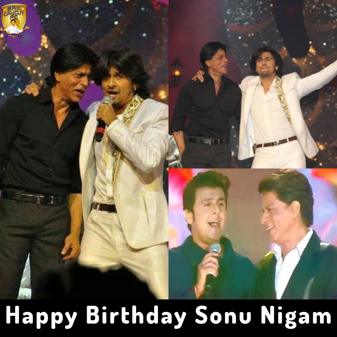 Wishing a Happy Birthday to the legendary playback singer Sonu Nigam  