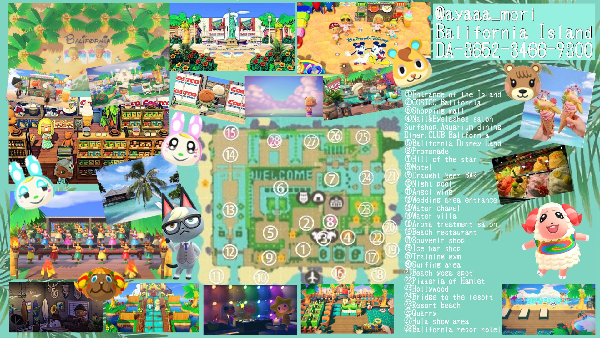 Animal Crossing New Horizons 8 îles cinq étoiles à découvrir avec les codes oniriques