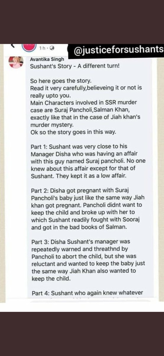 NeetuSh9's tweet photo. #SushantRheaTwist #IndiaWithSushant
If this is true then I believe only @TeamKangna Kangna Ma'am can expose them.
#retweet https://t.co/OnGhnDF77C