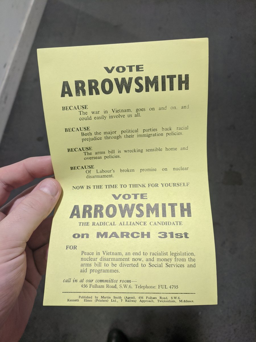 Next up, guest curator @francesahumi from  @EdenLSE who worked hard to research our archive collections, analysing shifting notions of identity, race and empire. On display would have been the items Francesca used for her research such as manifestos and campaigning leaflets.