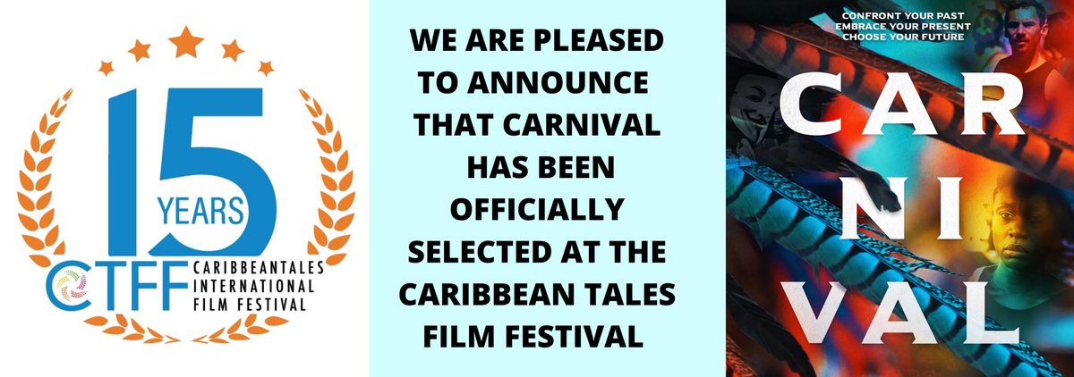 StPaulsCRNVL's tweet photo. AMAZING NEWS! CARNIVAL the film set in our beloved St Pauls has been officially selected @CaribbeanTales_
 film festival.  #carnival #FilmFestival #SpiritUp our digital carnival saw a live screening and Q&amp;A from @123Media123  and @EncountersSFF 😁 https://t.co/4b0WUl8NM1